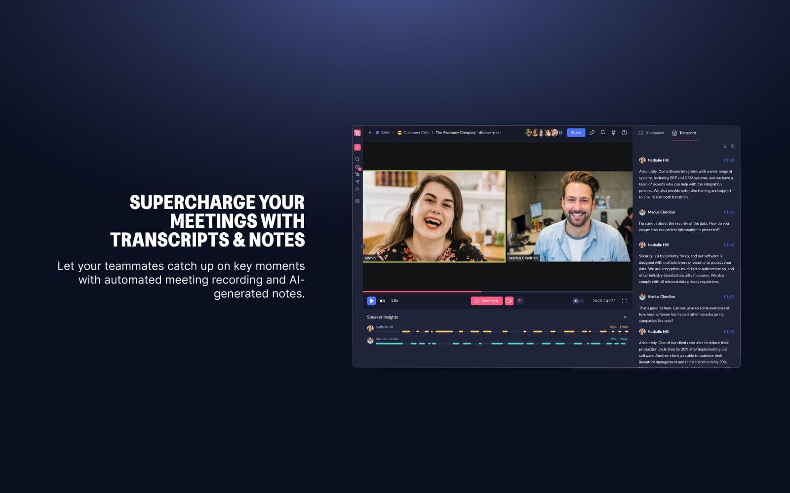 Vimeo vs Claap : enregistrement de réunions